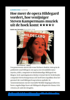 De Volkskrant_CDHildegard_29juli2020